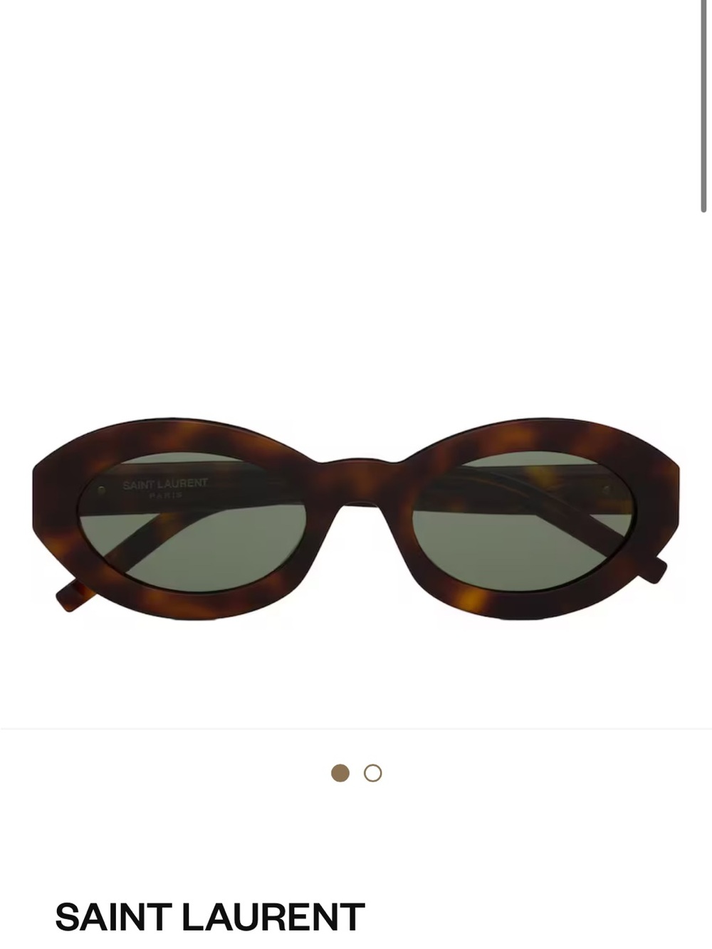 Saint Laurent 52mm oval sunglasses - Picture 13 of 15